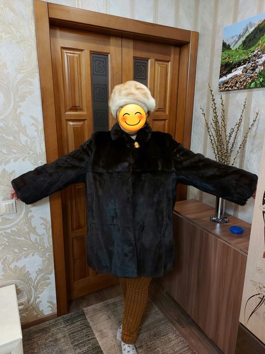 Норковая шуба.  Размер 54-62