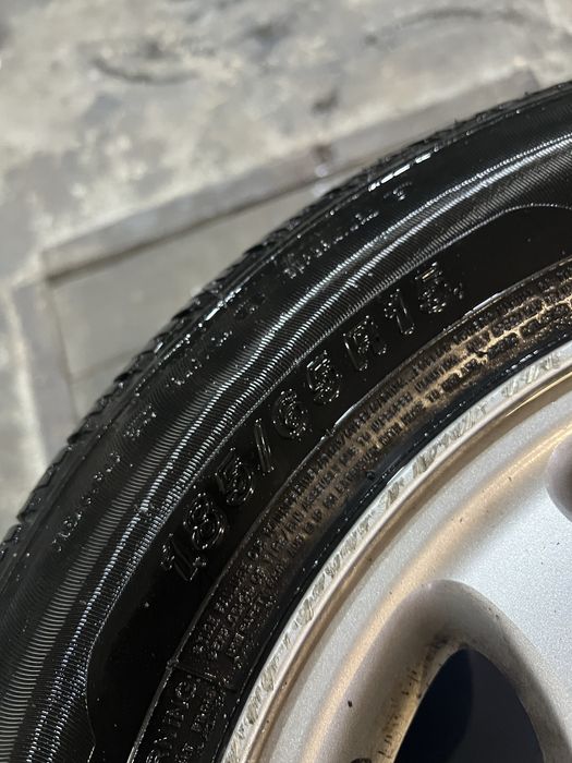 Продам диски с резиной субару 5/100