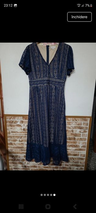 Rochie eleganta din dantela 42