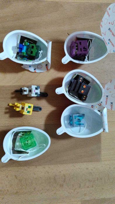 Обмен kinder joy maincraft