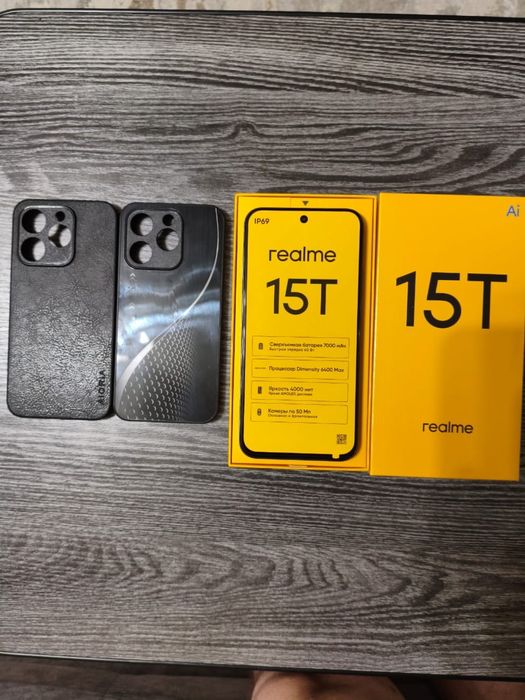 Realme 15T, 256GB, черный