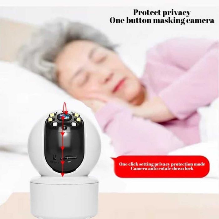 Камера 360° WiFi охран. с 2MP аудио и нощен цвят – Идеалният бебефон