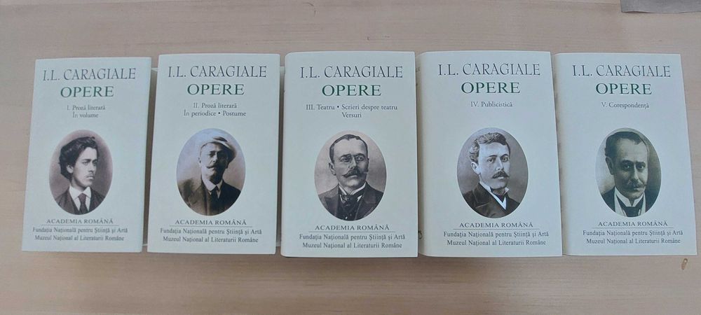 I.L. Caragiale - Opera completa (5 volume) Editura Academiei. Noua !