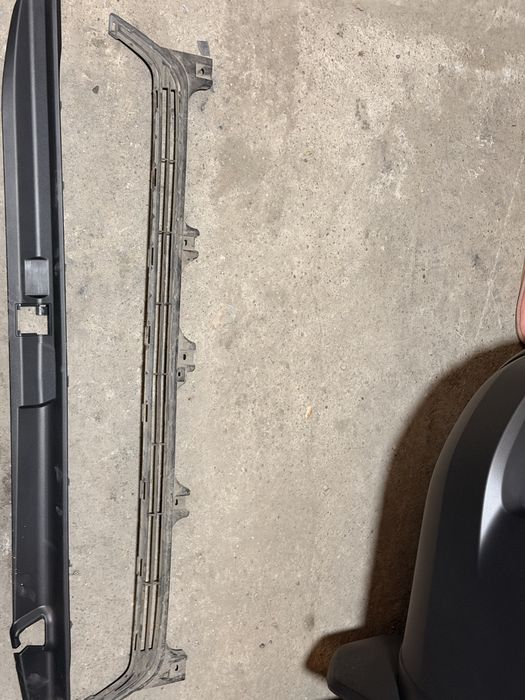 Вставки на бампера ToyotaPrado 150.