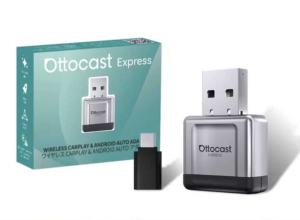 Adaptor Wireless Dongle CarPlay & Android Auto / Ottocast- Promotie ‼️