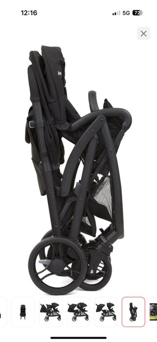 Коляска прогулочная Joie Evalite Duo, черный