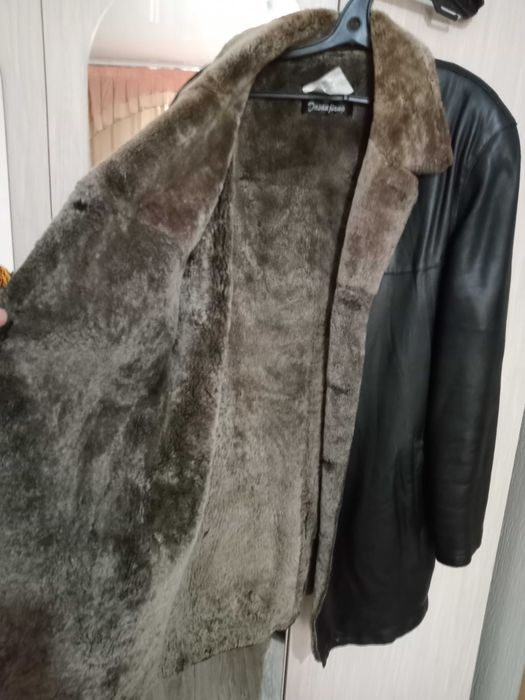 Дублёнка мужская зимняя