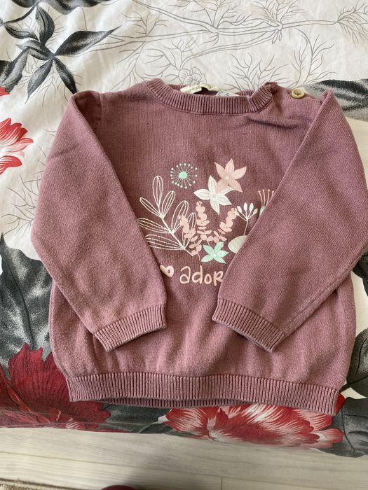 Дрехи за момиче размер 74-80