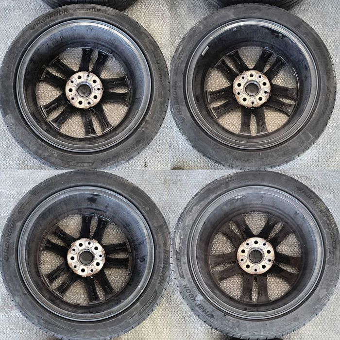 Set 4 Jante Aliaj R17 5x112 BMW Seria 1 (F40) / Model V-Spoke 489 / Cod OEM 36116856087 (12B)