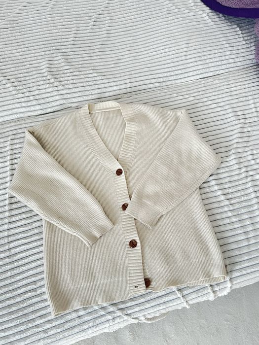 Кардиган молочный