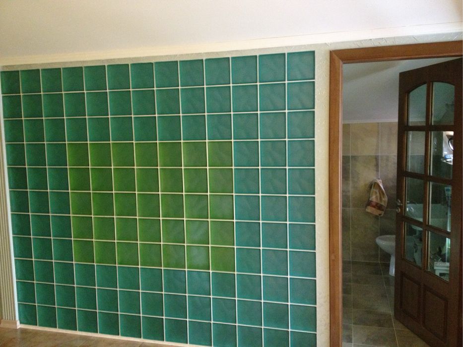 Стеклоблок (Китай) б/у разные цвета