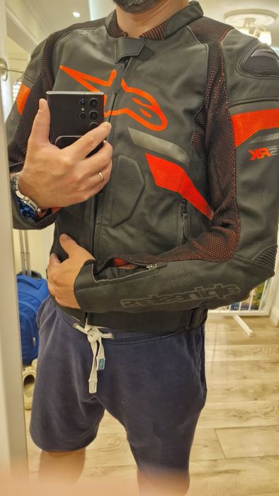 Geaca moto  Alpinestars +casca  Scorpion – ca noi (500 km)