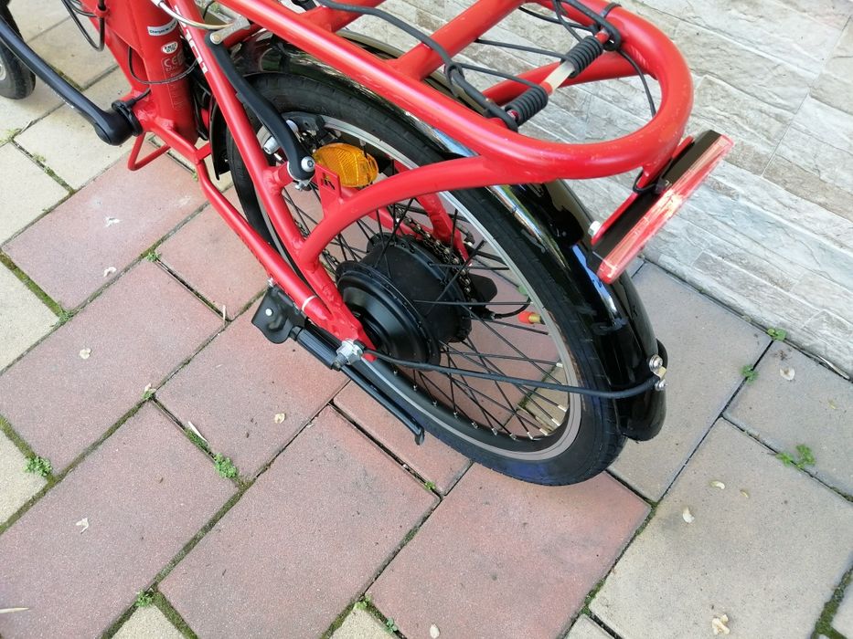 Електрически сгъваем велосипед 20 * ZUNDAPP RED Germany