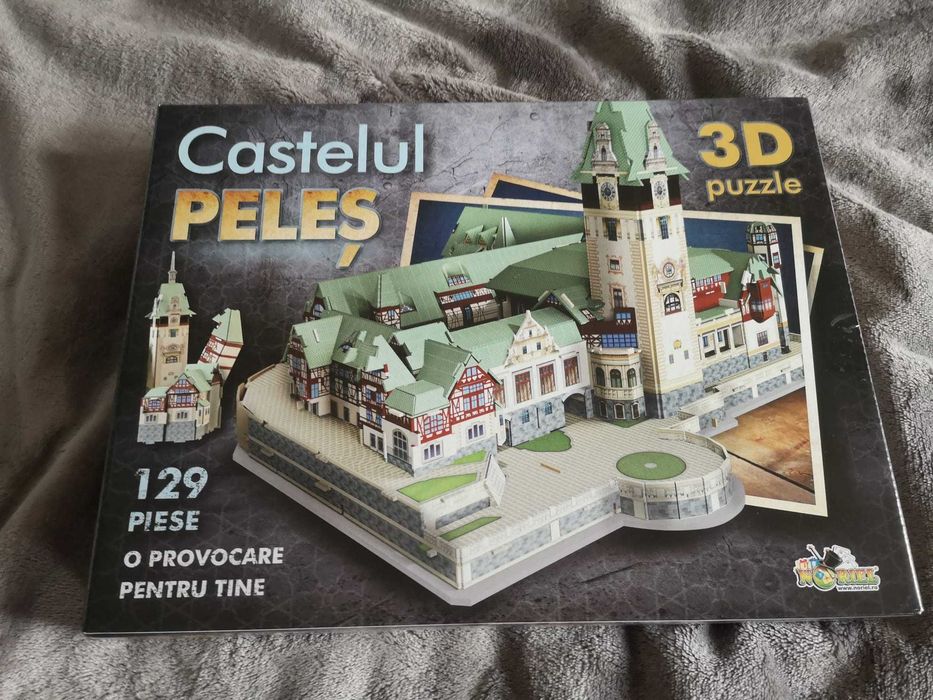 Puzzle 3D Noriel-Castelul Peles,129piese