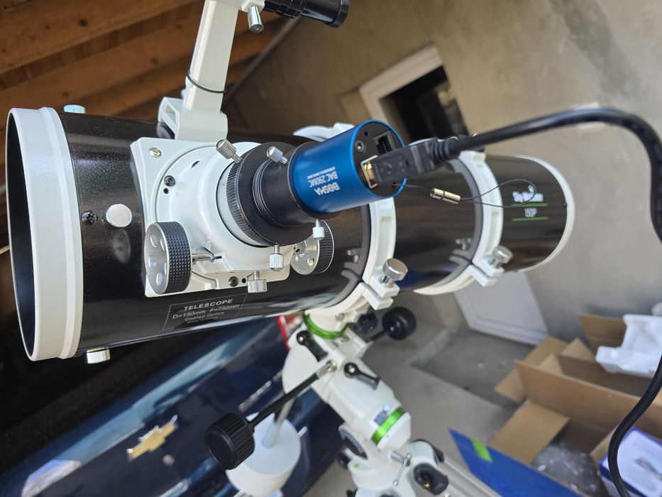 Телескоп профессиональный Sky Watcher 150P с цифровой окулярем BOSMA