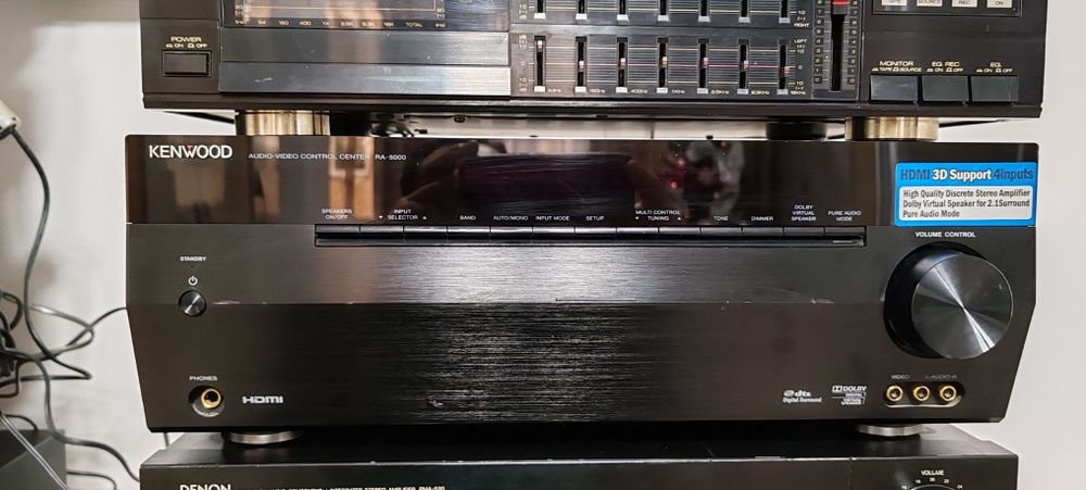Eq Clatronic amplificatoare Denon ,Kenwood
