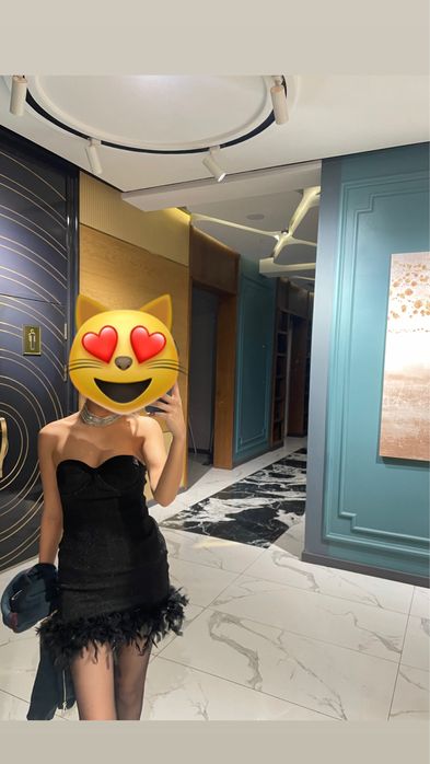 Вечерный мини платье