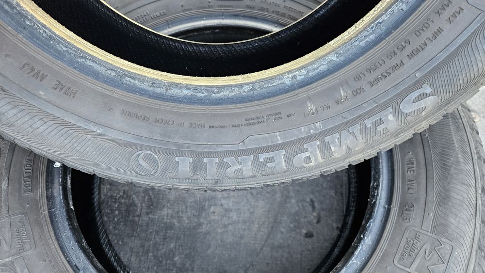 2бр гуми 195 65 15 семперит