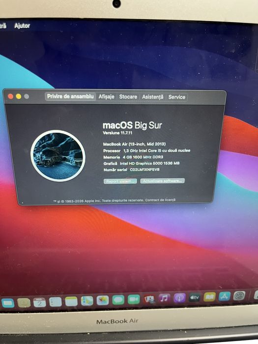 Macbook Air 13 inch 2013