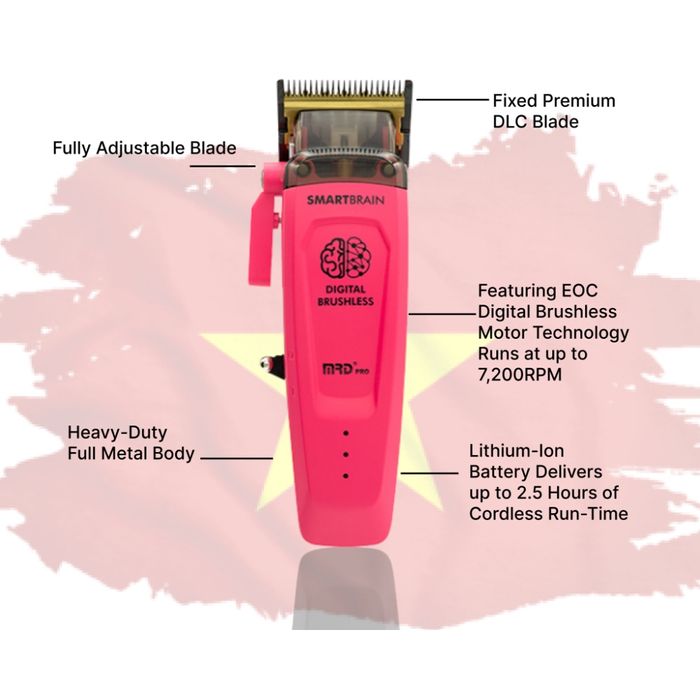 MRD Smart Brain Pink – Машинка за подстригване