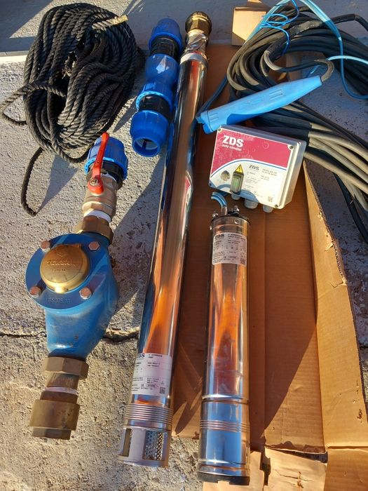 Pompă submersibila multietajată ZDS QS4X 8-17[Kit complet]