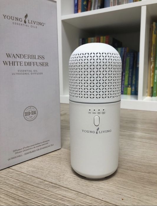 Difuzor portabil Wanderbliss alb young living