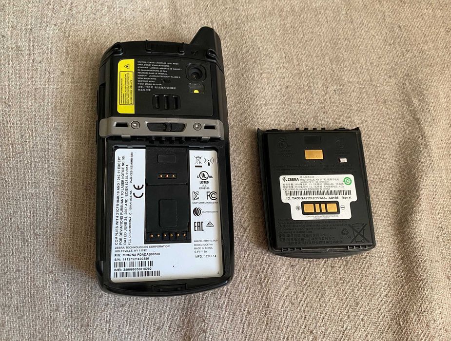 Terminal mobil cititor coduri 2D Motorola Zebra MC67 Android 4G ca nou