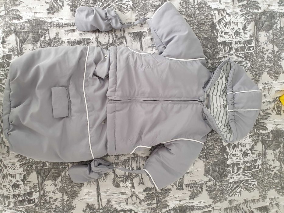 2в1 68 см Бебешко яке и чувалче