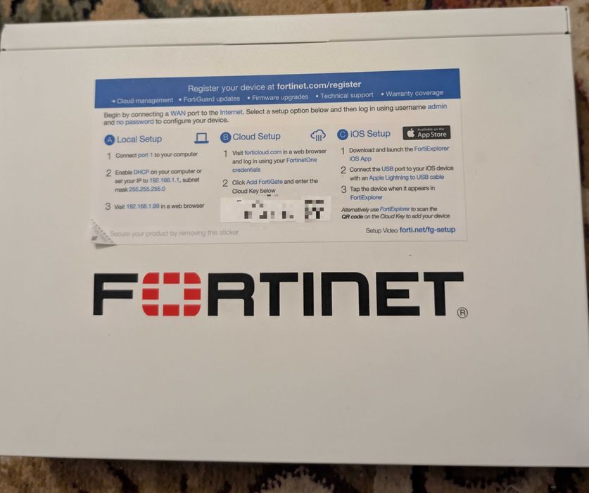 Межсетевой экран Fortinet FortiGate 60F