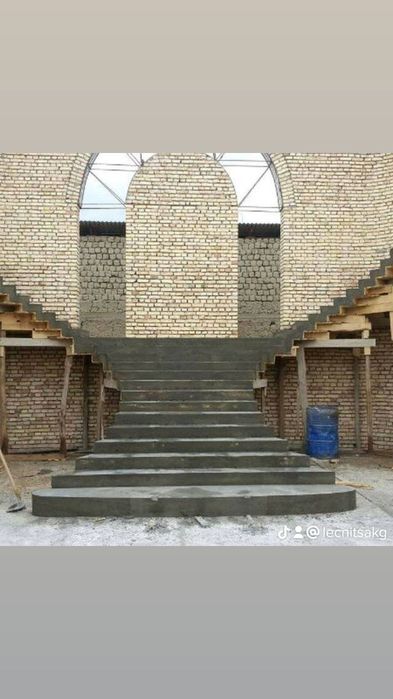 Подготовка лестницы