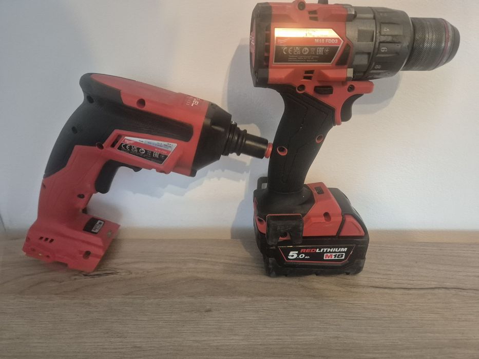 Milwaukee set fdd3 + rigips noua