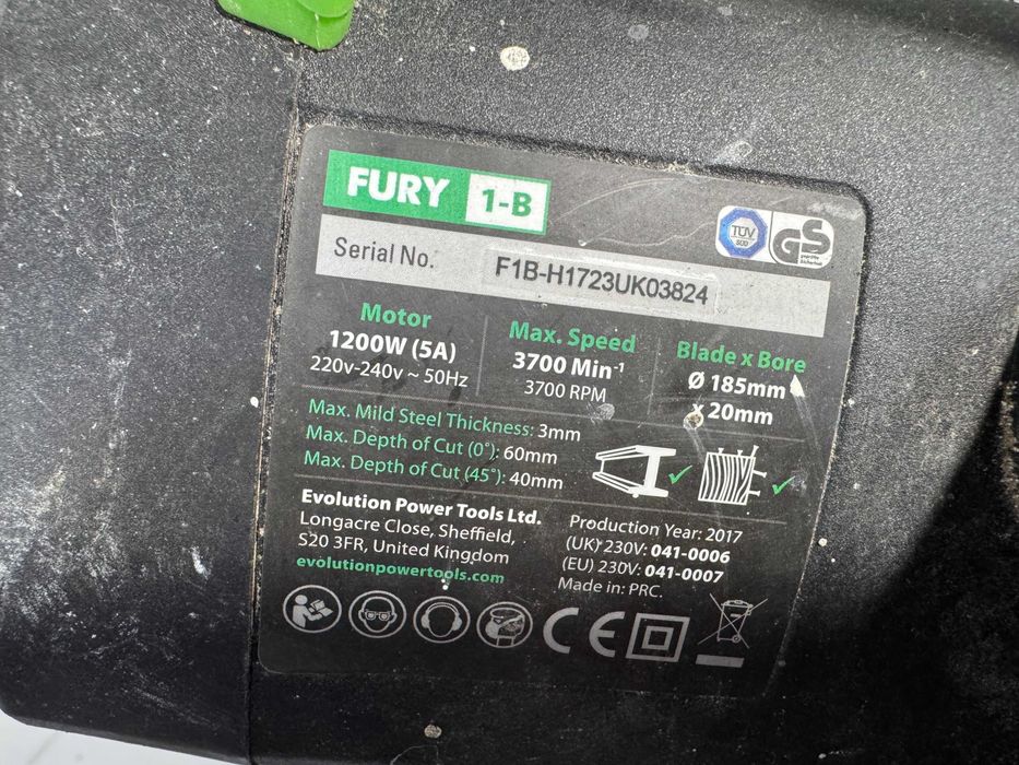 Ръчен циркуляр - Evolution 1200W