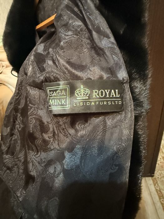 Норковая стриженная шуба