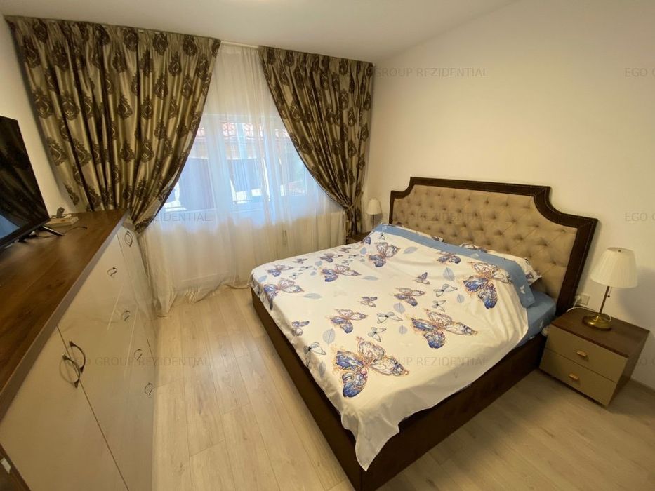 Inchiriez casa insiruita 3 camere, P+1+M, Popesti Leordeni centru