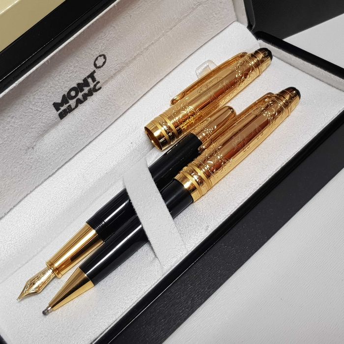 Set pix si stilou Montblanc Ed 80 de zile în jurul pământului Elephant