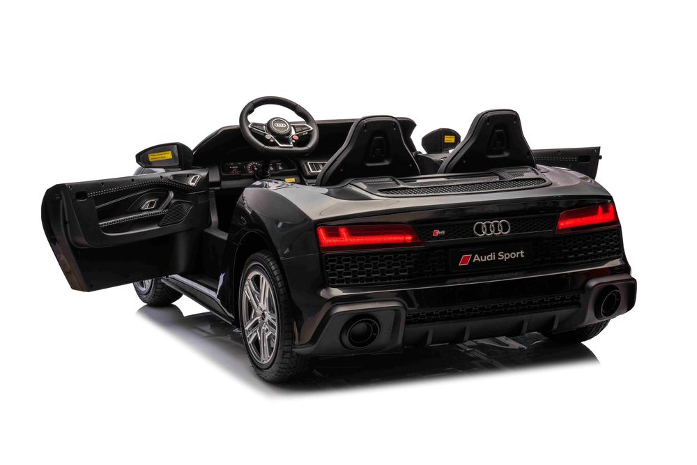 Лицензирана Акумулаторна Кола Audi R8 Premium,200W,24V,Помпещи гуми