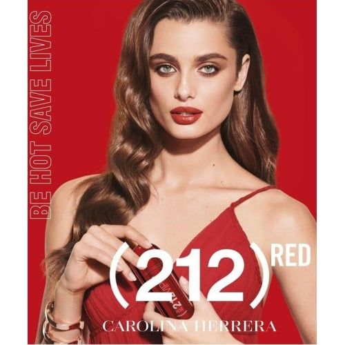 Apa de Parfum Carolina Herrera, 212 VIP Rose Red, Femei, 80 ml