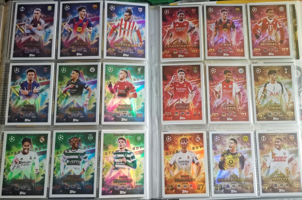 Карти Match Attax Шампионска лига 25/26