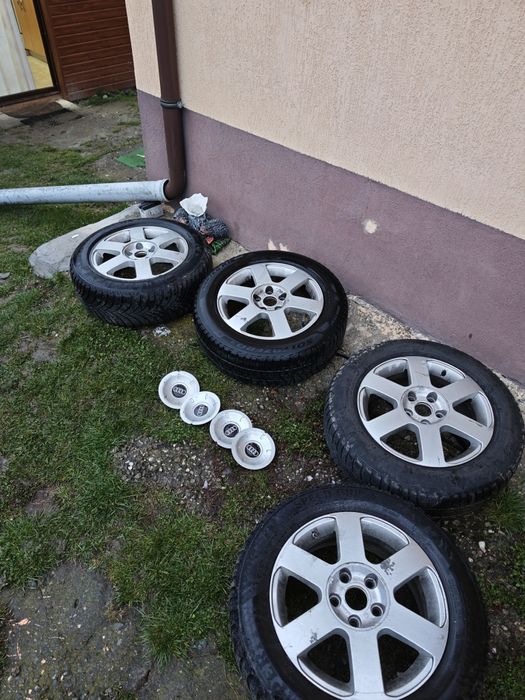 Set Roți (jante+anvelope iarnă) 5X112 R16 VAG/AUDI