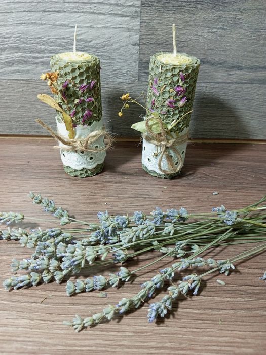 Программные свечи из вощины