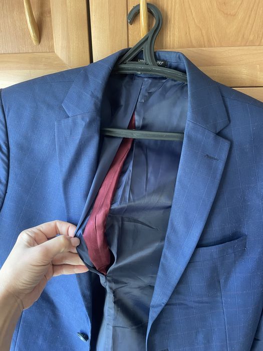 Мужской синий пиджак