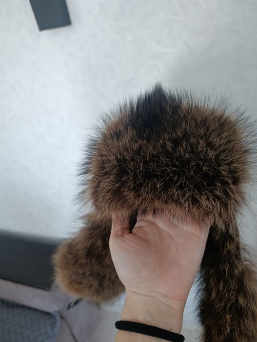 Шапка ушанка детская