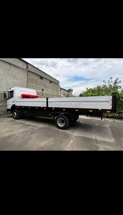 MERCEDES BENZ ATEGO 815 сотилади 2001 йил метанли. Борт с тентом
