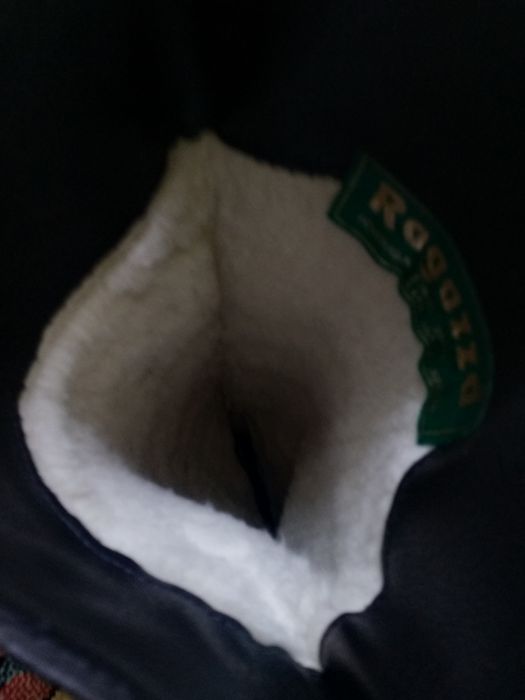 Женские сапоги кожа