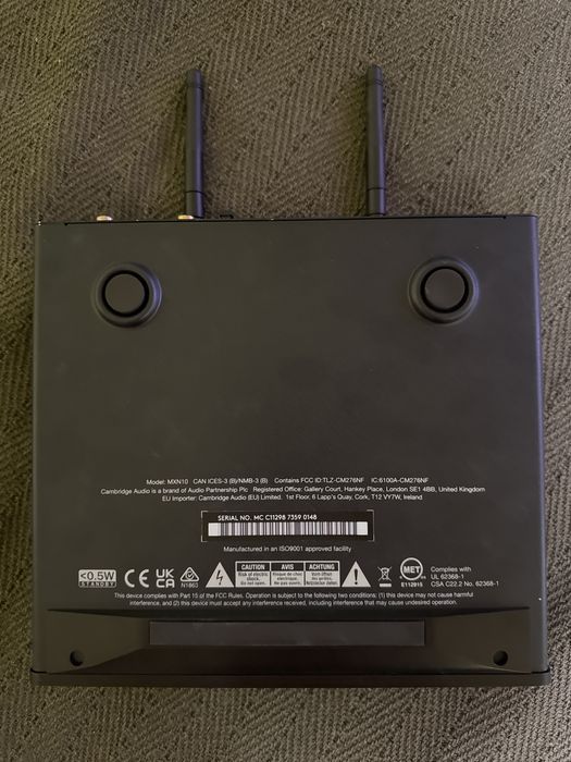 Streamer Cambridge Audio MXN10 negru