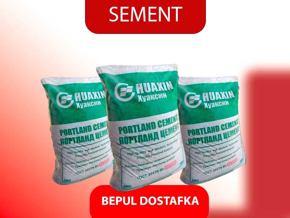 sement | цемент | cement бесплатной доставкой TOJIKISTAN HUAKSIN M500