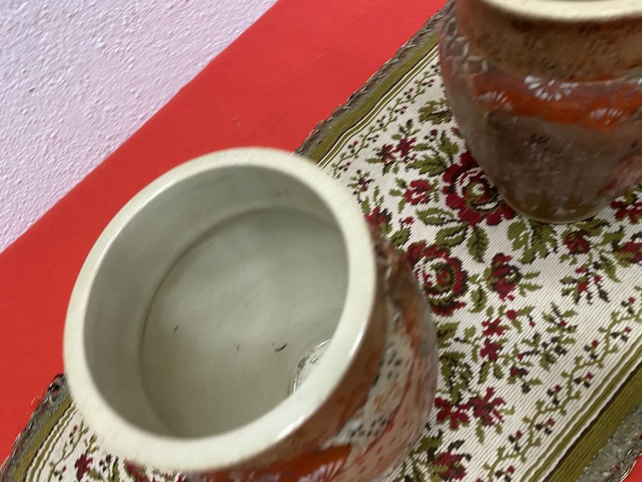 Японски вази сацума от порцелан - кашпи