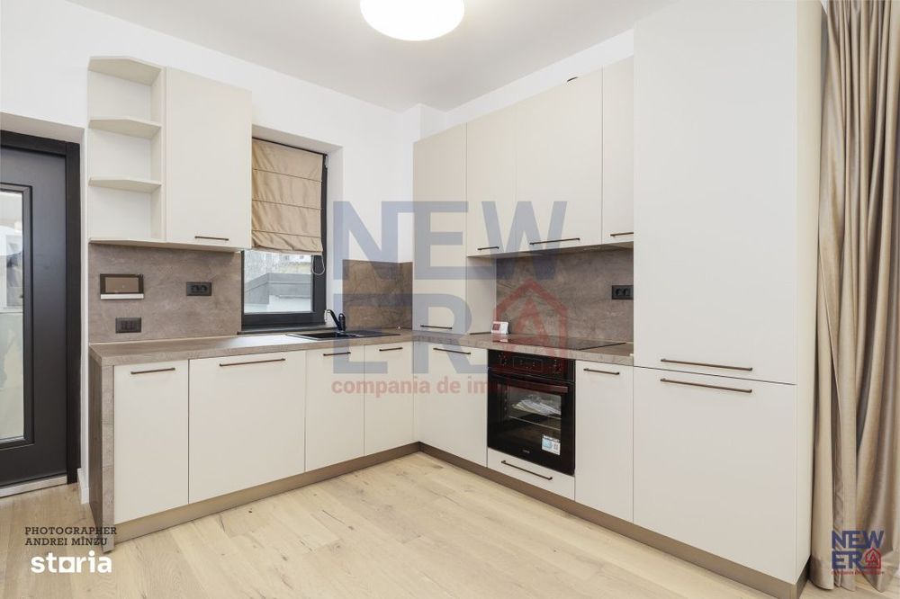 Apartament  NOU 3 camere cu terasa 10 mp in bloc boutique, zona Herest