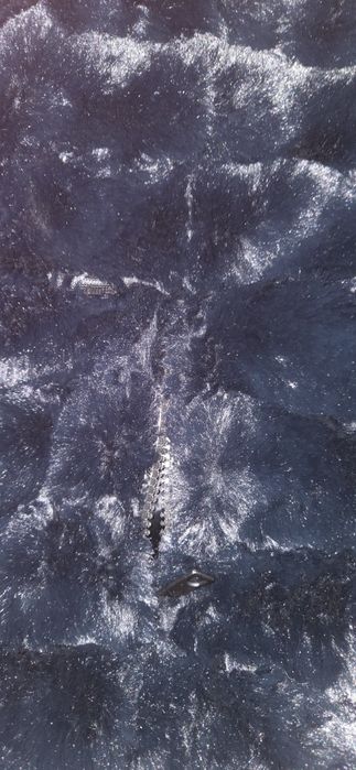 Geacă/ blană, cu 2 fețe, L