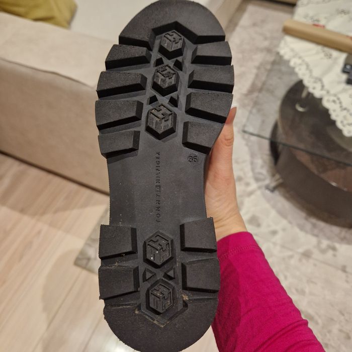 Боти Челси черни от естествена кожа